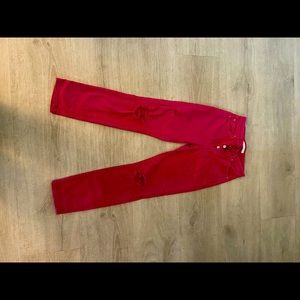 Joe’s dark pink jeans size 25